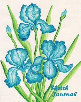 Download Sketch Journal: Blue Orchid (Diary, Notebook) 8x10 - NOT A BOOK file in ePub