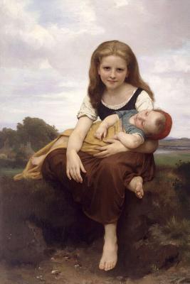 Read online The Elder Sister by William-Adolphe Bouguereau: Journal (Blank / Lined) - NOT A BOOK file in PDF